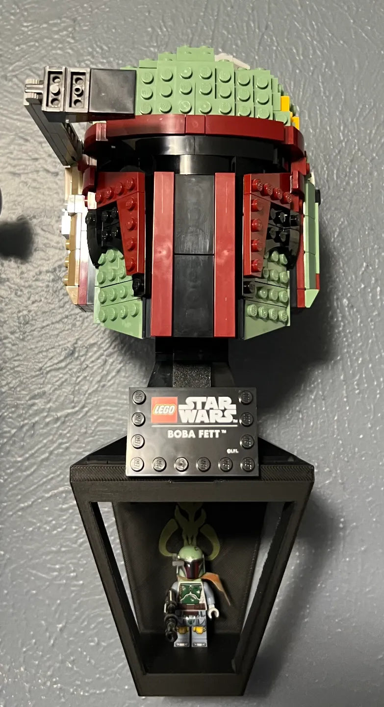 Écran de casque de brique Star Wars - Boba Fett - Cosplay Print