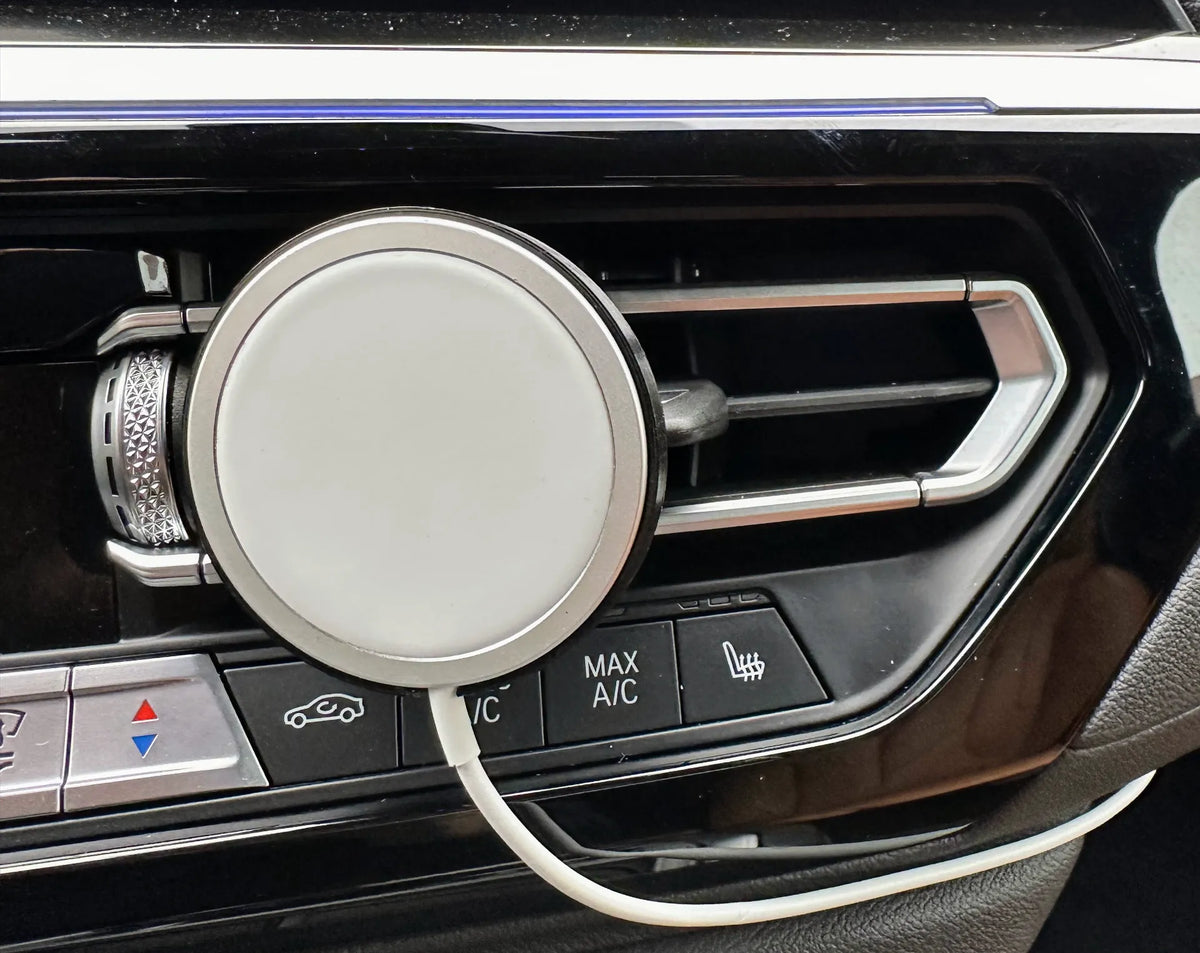 Support magnétique iPhone BMW pour aération de voiture - Auto Print