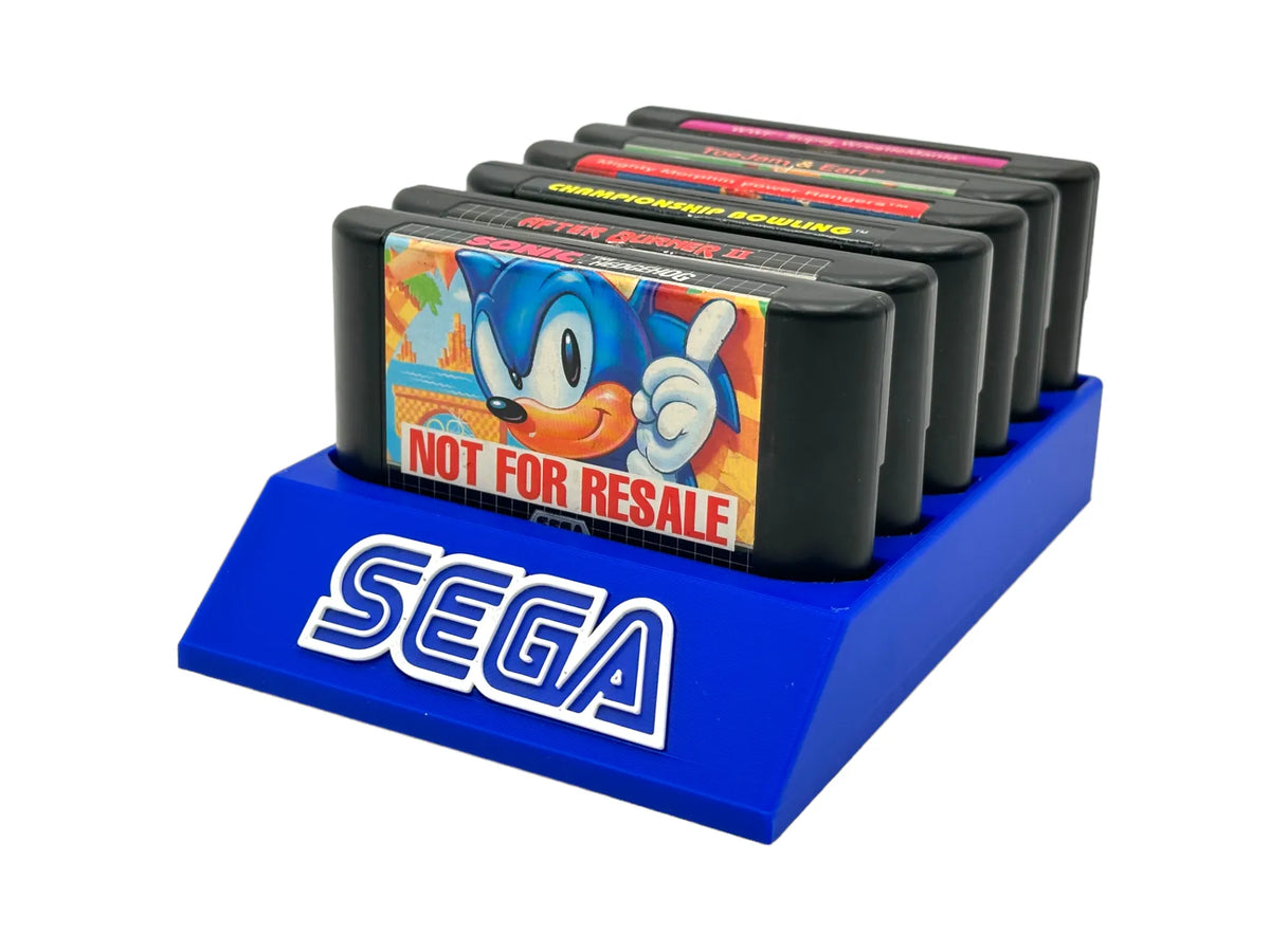 Porte-jeux vidéo Sega (6 jeux) - Geek Print