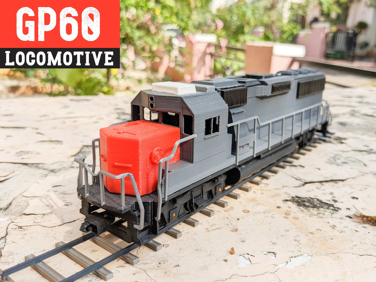 Locomotive GP60 (SP) - Chemin de fer Dragon - Maquette Print