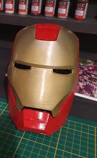Casque d'Iron Man, Casque, Masque - Cosplay Print