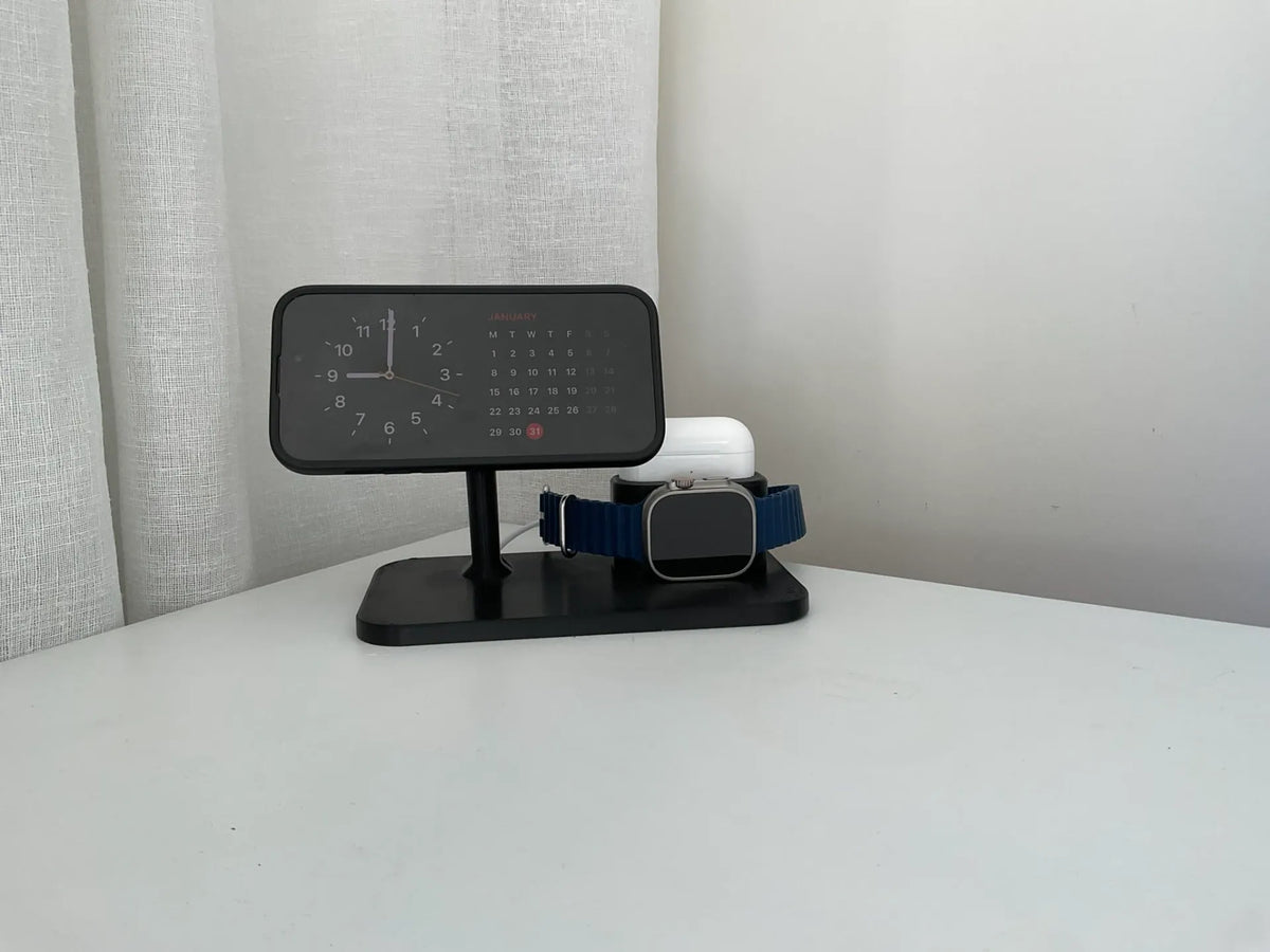 Station d'accueil ultime pour iPhone – Apple Watch – AirPods Pro - Bijoux Print