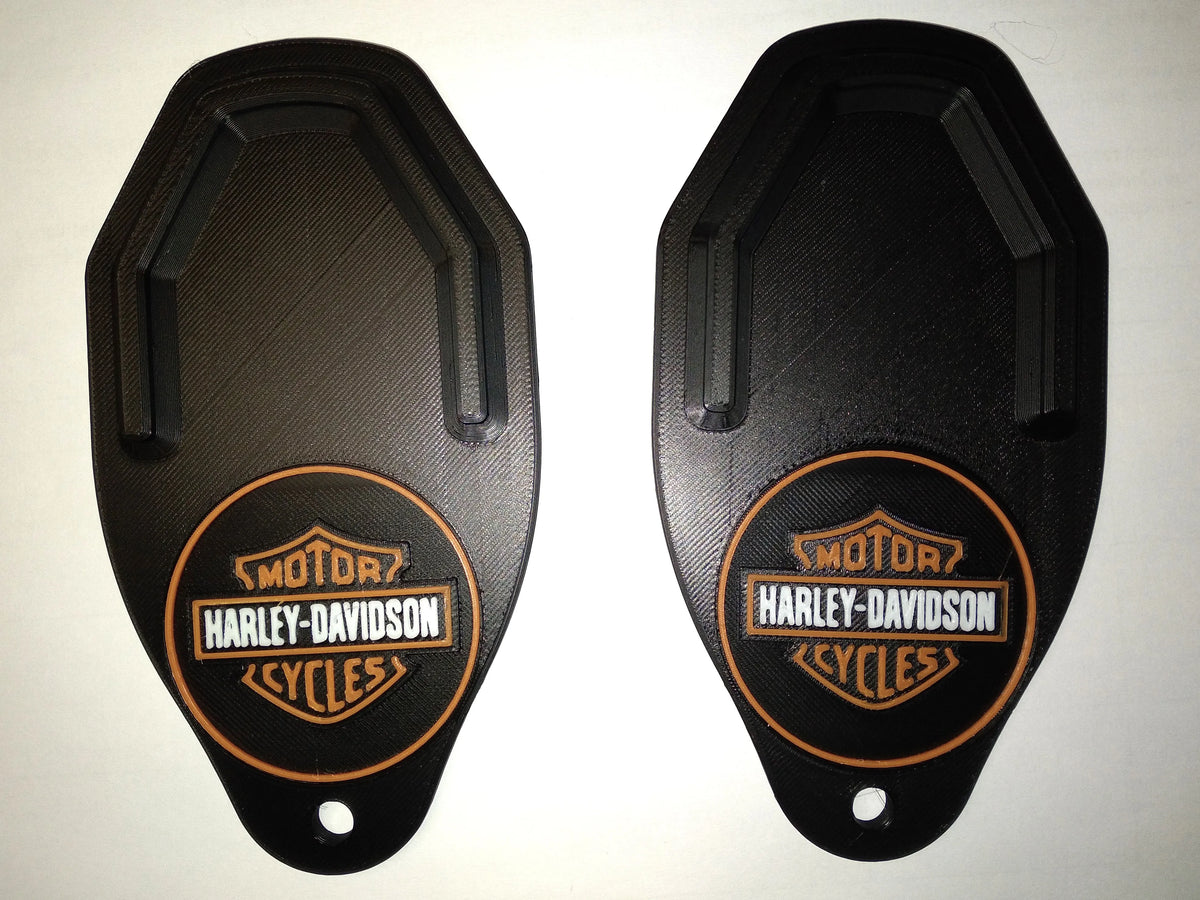 Plaque de béquille Harley Davidson - Auto Print