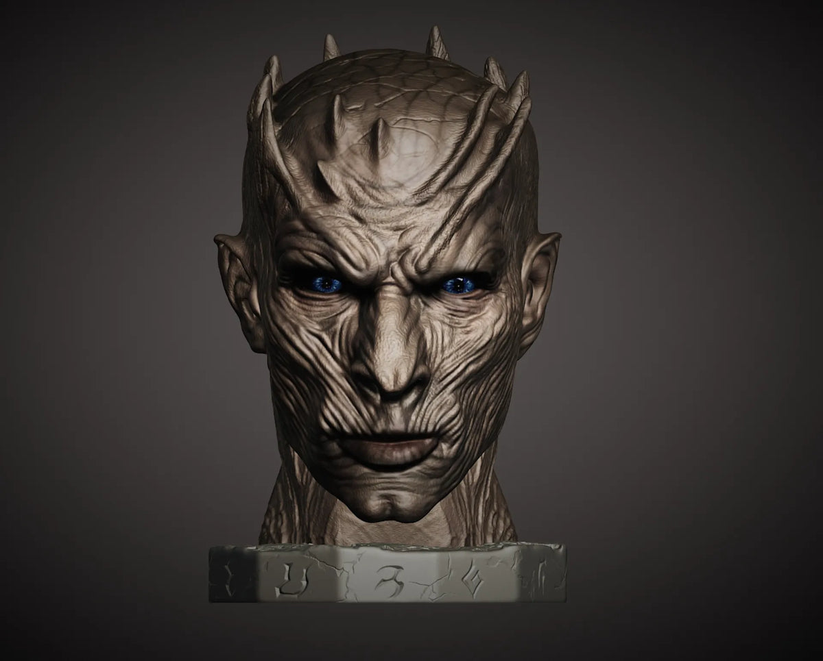 Support Casque Tête du Roi de la Nuit Game of Thrones - Geek Print