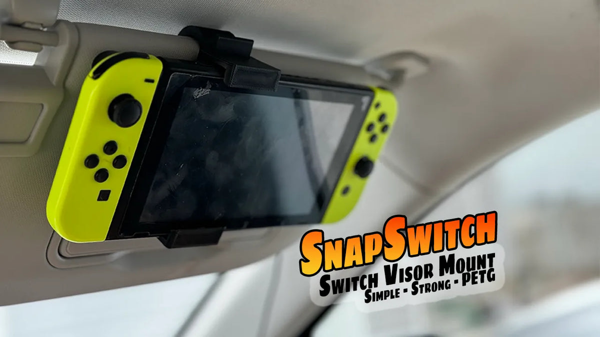 SnapSwitch: Support de fixation pour pare-soleil Nintendo Switch - Auto Print
