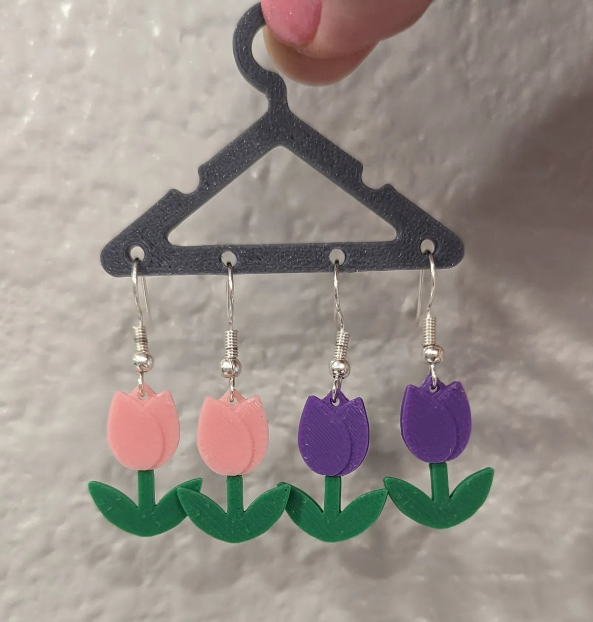 Boucles d'oreilles Tulipe - Bijoux Print