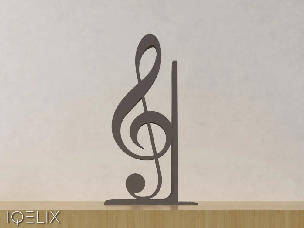 Porte-livre Clés de Sol - Music Print