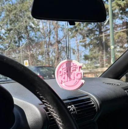 Miroir de voiture suspendu Drift King - Beauté Print