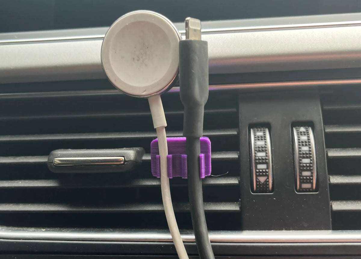 Support de câble pour aération de voiture multi-tailles - Auto Print