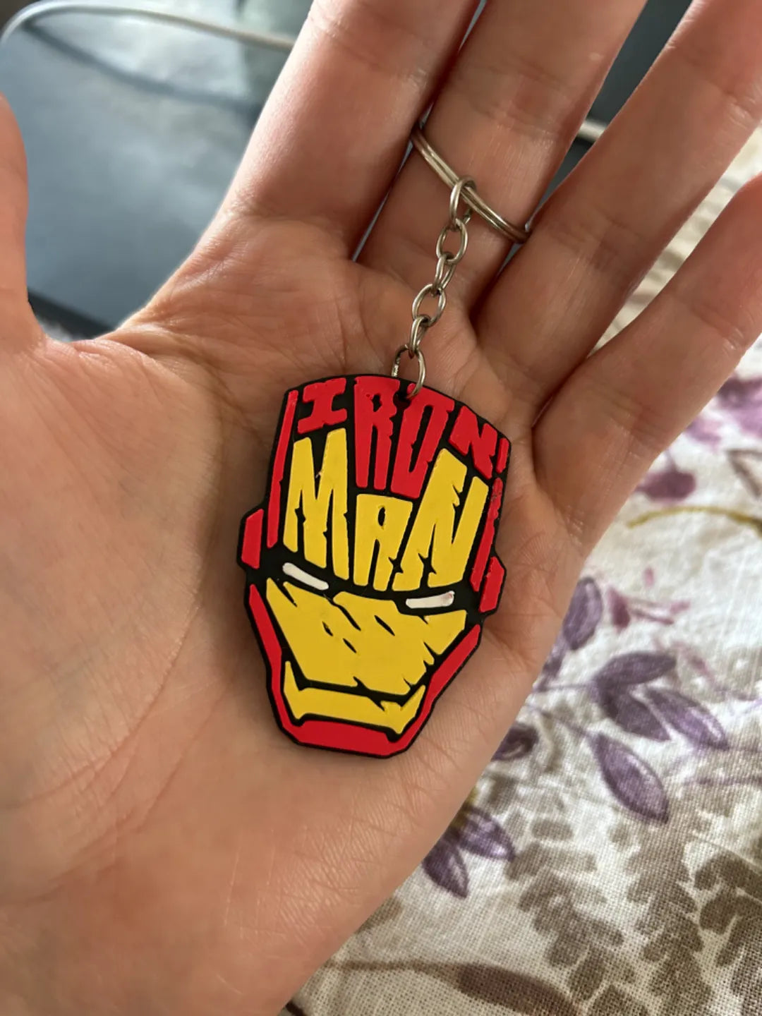 Porte-clés Iron Man stylé - Geek Print