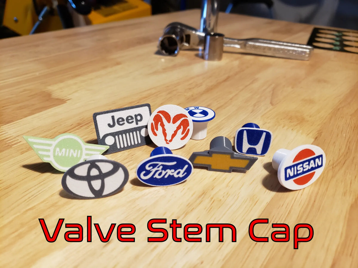 Capuchon de valve de logo de voiture - Auto Print