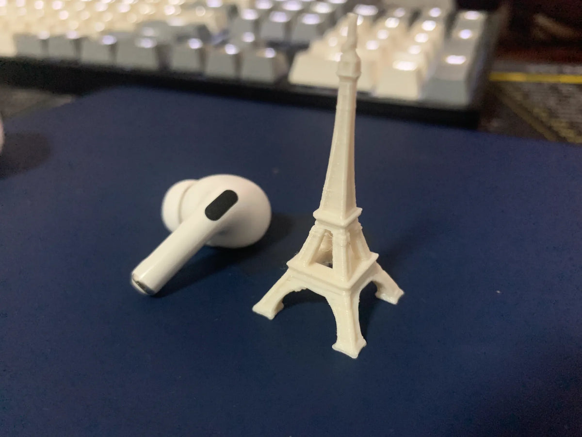 Miniature de la Tour Eiffel modèle d'essai - Voyage Print