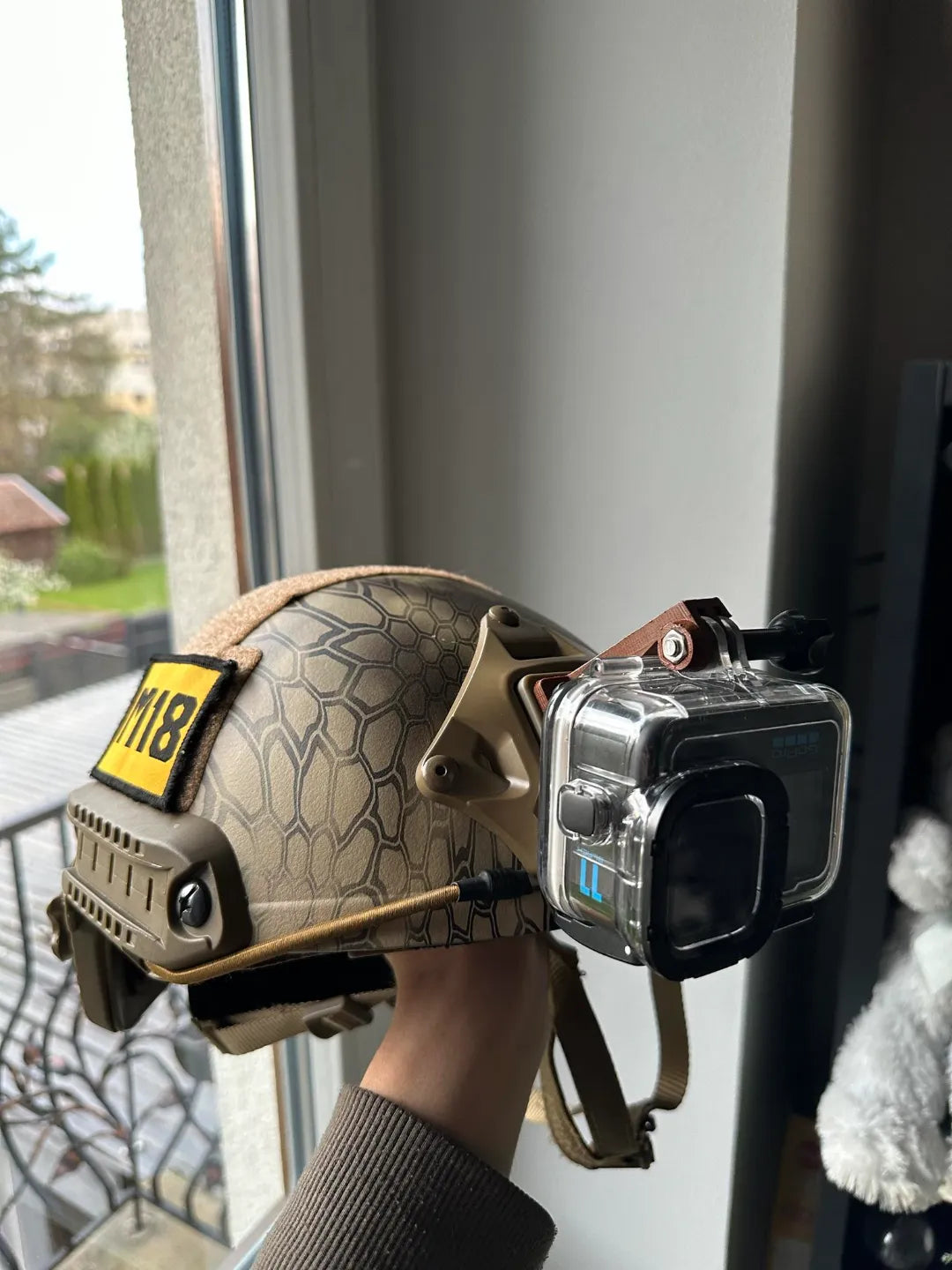 Fixation rapide pour casque GoPro - Vélo Print