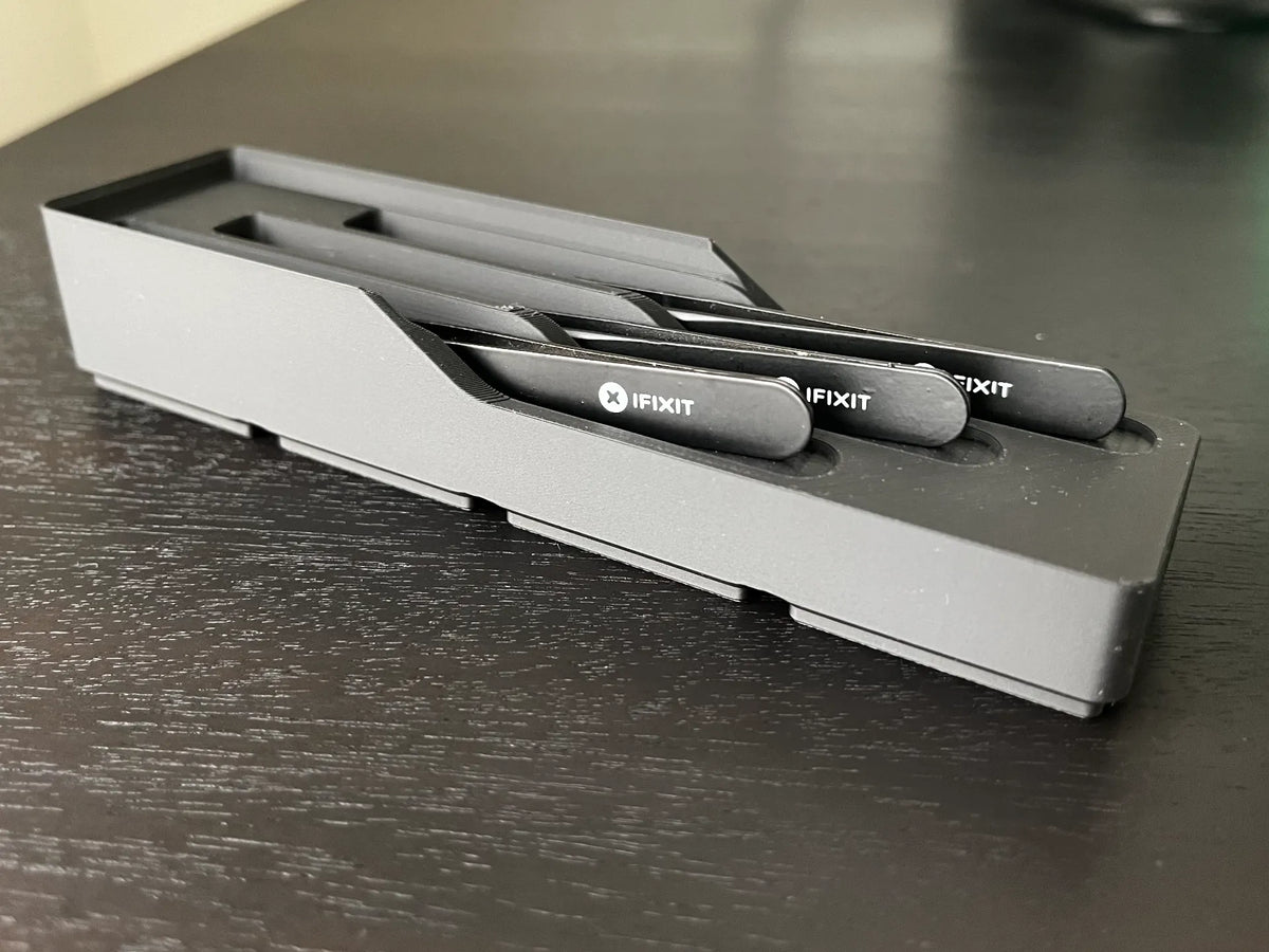 Ensemble de pinces de précision iFixit organisateur Gridfinity - Beauté Print