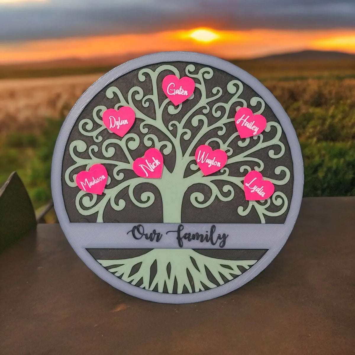 Arbre généalogique - Cadeau Print