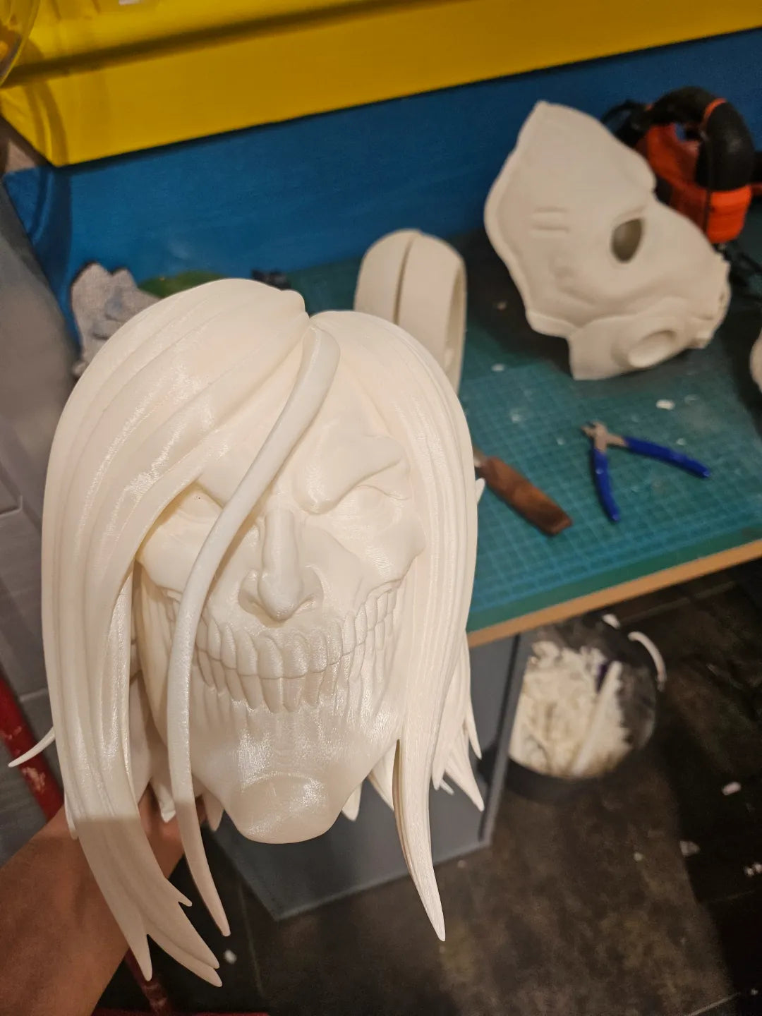 Tête d'Eren dans L'Attaque des Titans - Geek Print