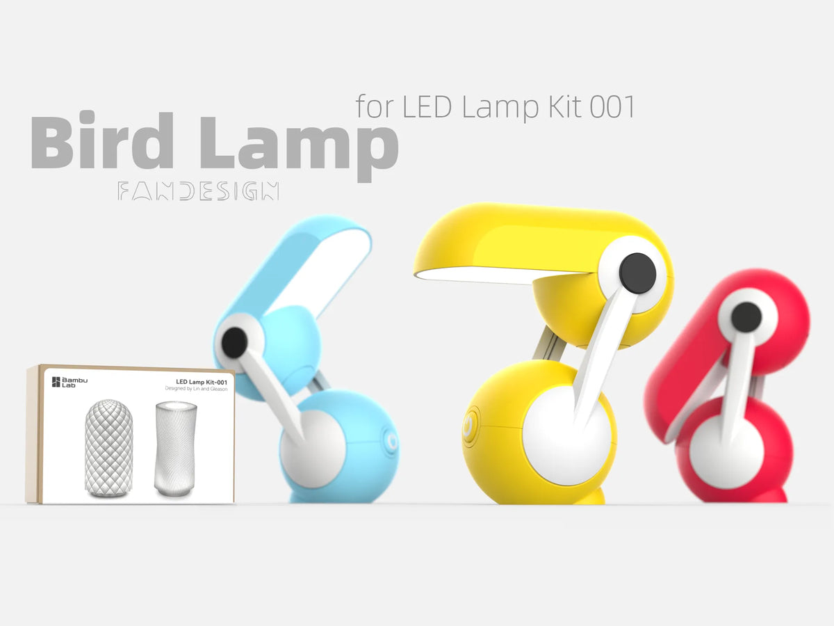 Lampe Oiseau - Maison Print