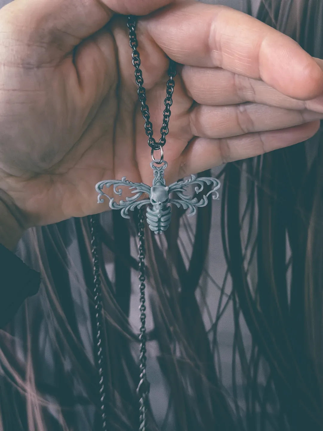 Pendentif Papillon Gothique - Bijoux Print