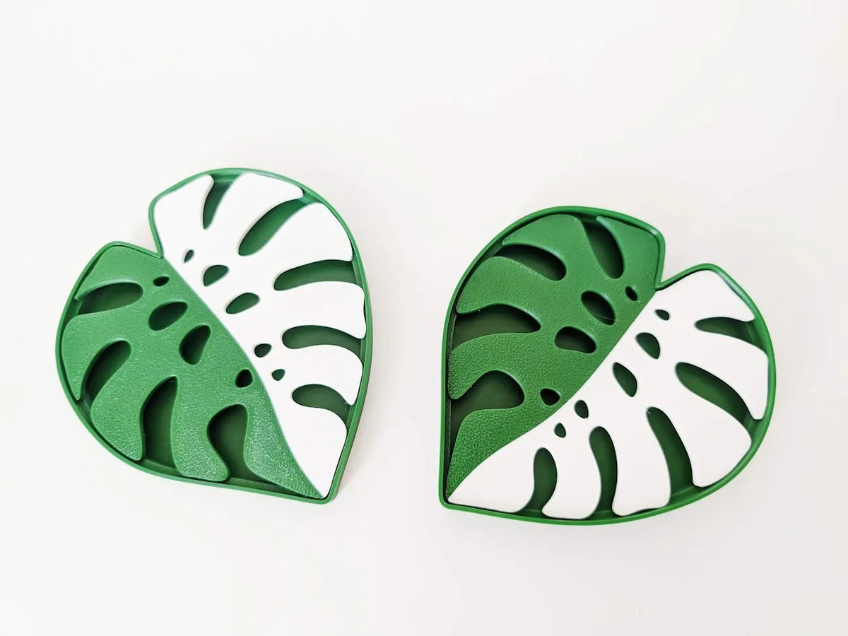 Porte-savon Monstera panaché - Beauté Print
