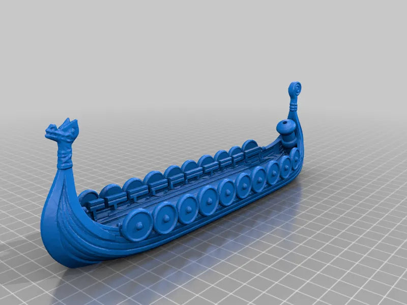 Bol de navire viking - Maquette Print