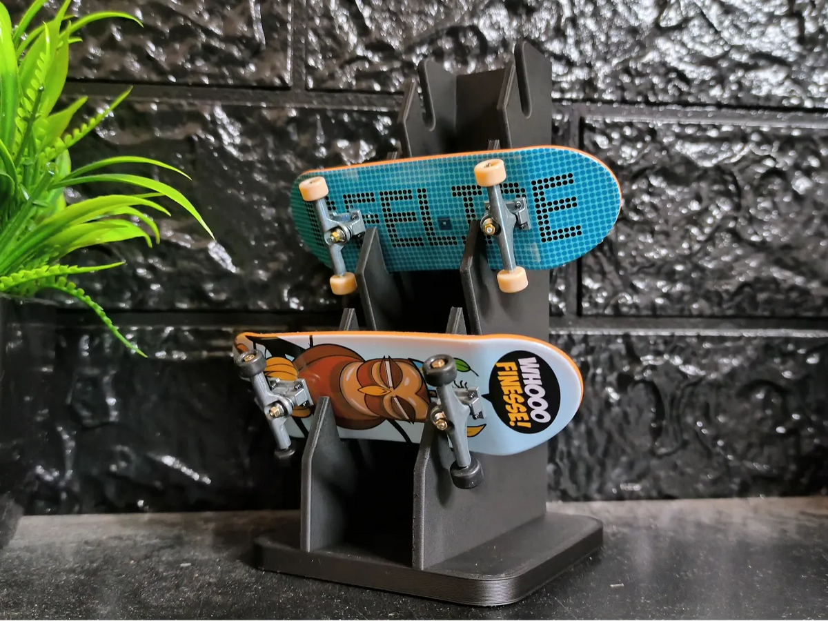 Support de Fingerboard Teck Deck - Organisez vos Decks - Vélo Print