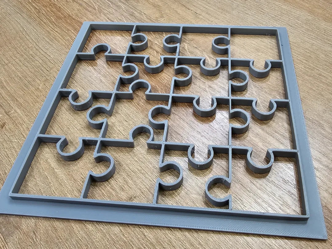 Pochoir de puzzle pour enfants - Bébé Print