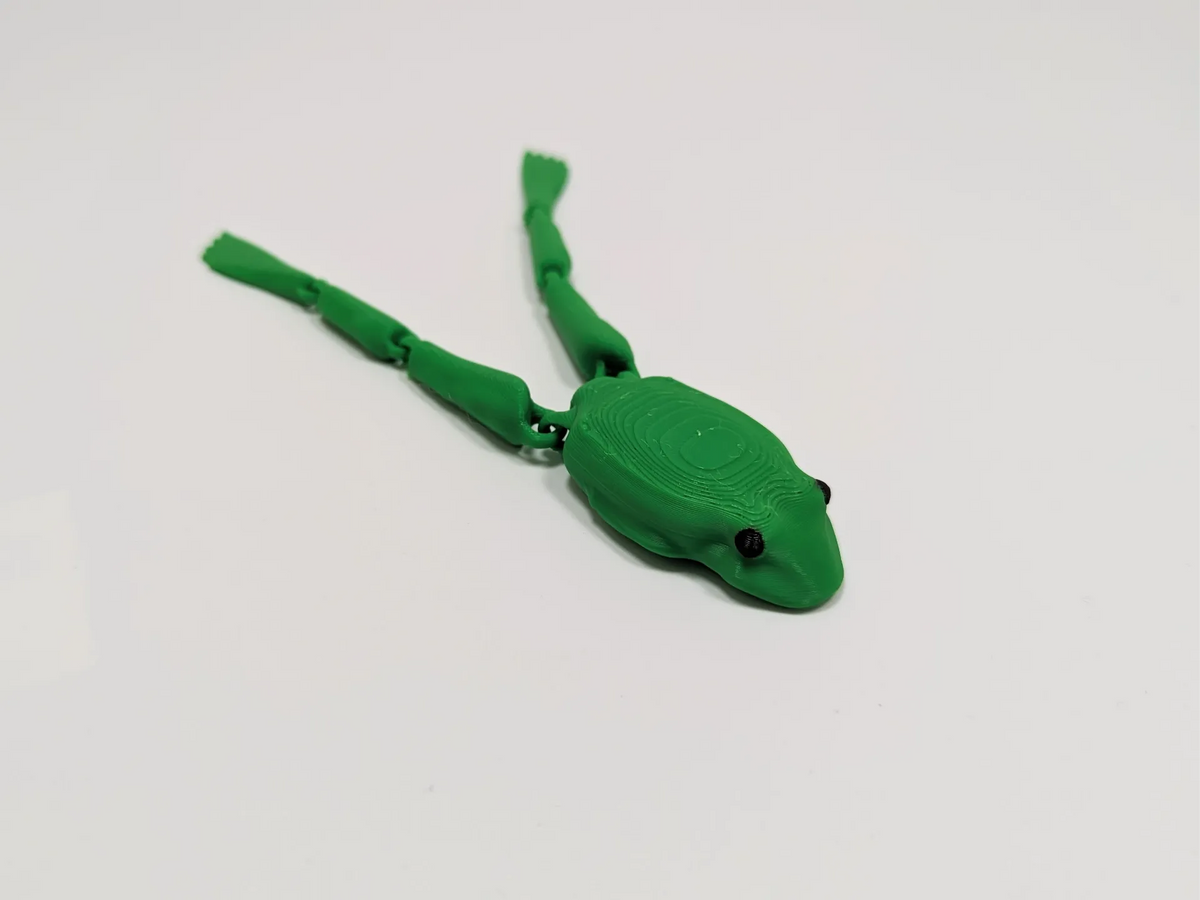 Leurre de pêche à la grenouille avec pattes articulées - Outdoor Print