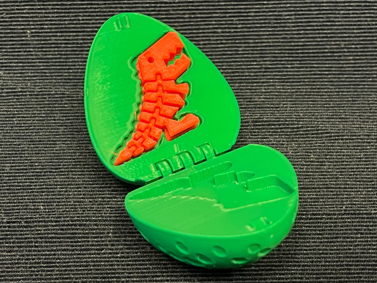 Flexi Rex Egg - S'enclenche - Maquette Print