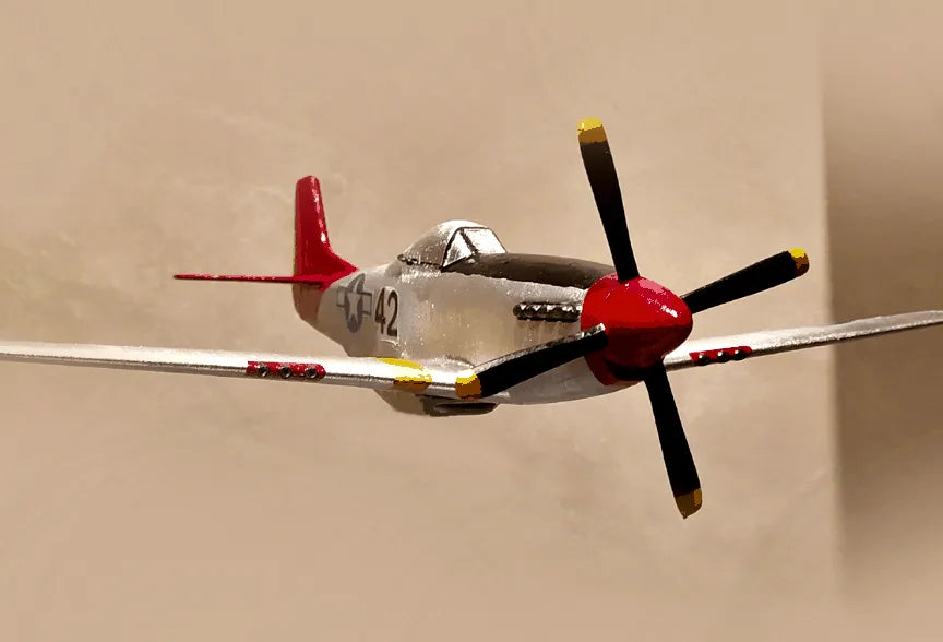 Mustang PF1-D Modèle d'Avion - Maquette Print