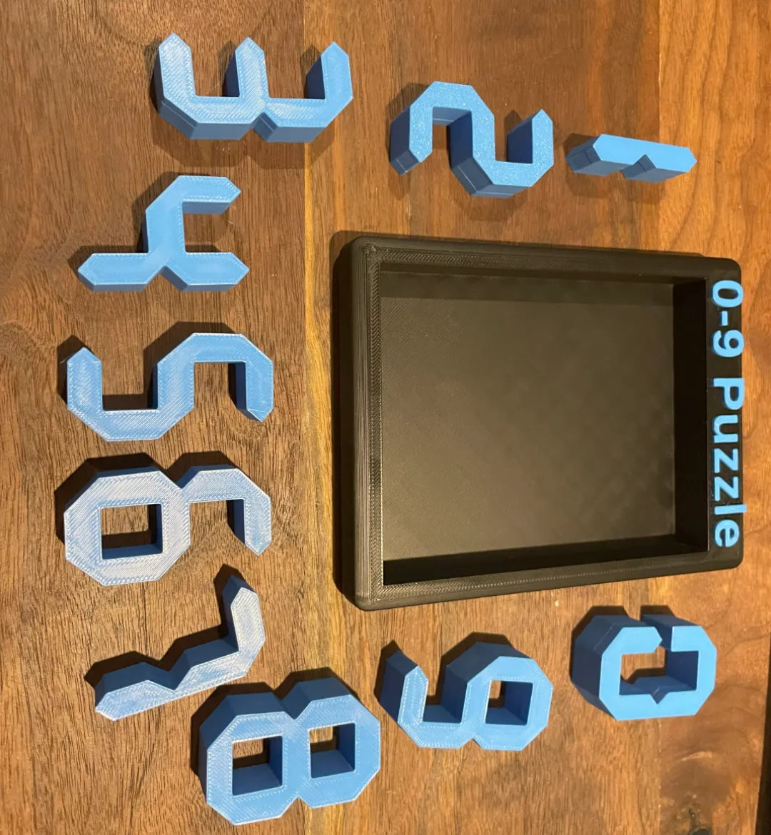 Puzzle 0-9 - Jeux Print