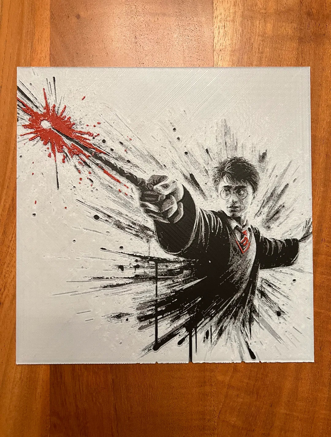 Harry Potter avec baguette magique - Cosplay Print