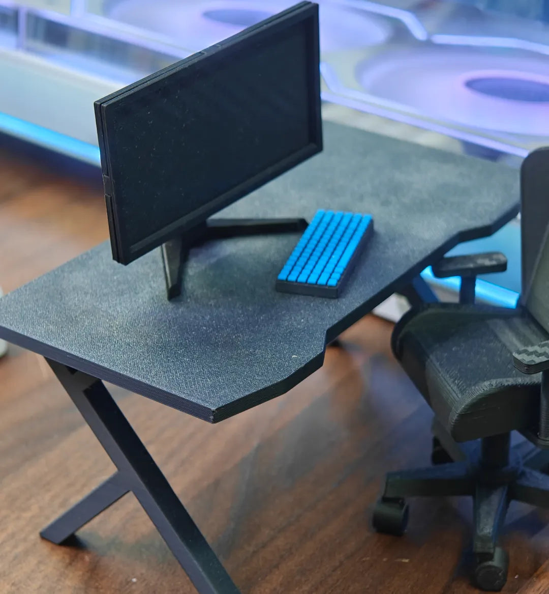 Mini bureau pour PC gamer - Geek Print