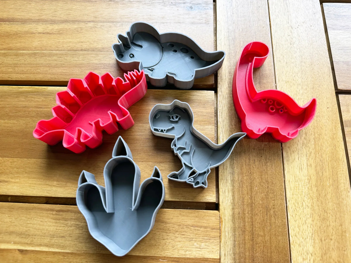 Moules à sable de dinosaures - Outdoor Print