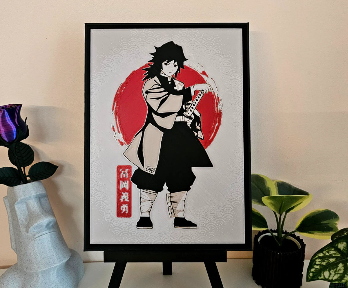 Giyu Tomioka - Tueur de Démons - Figurine Print