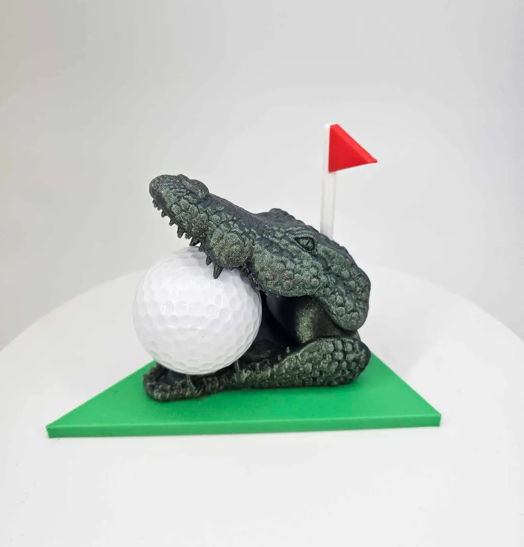 Afficheur de ballon de golf crocodile - Sport Print