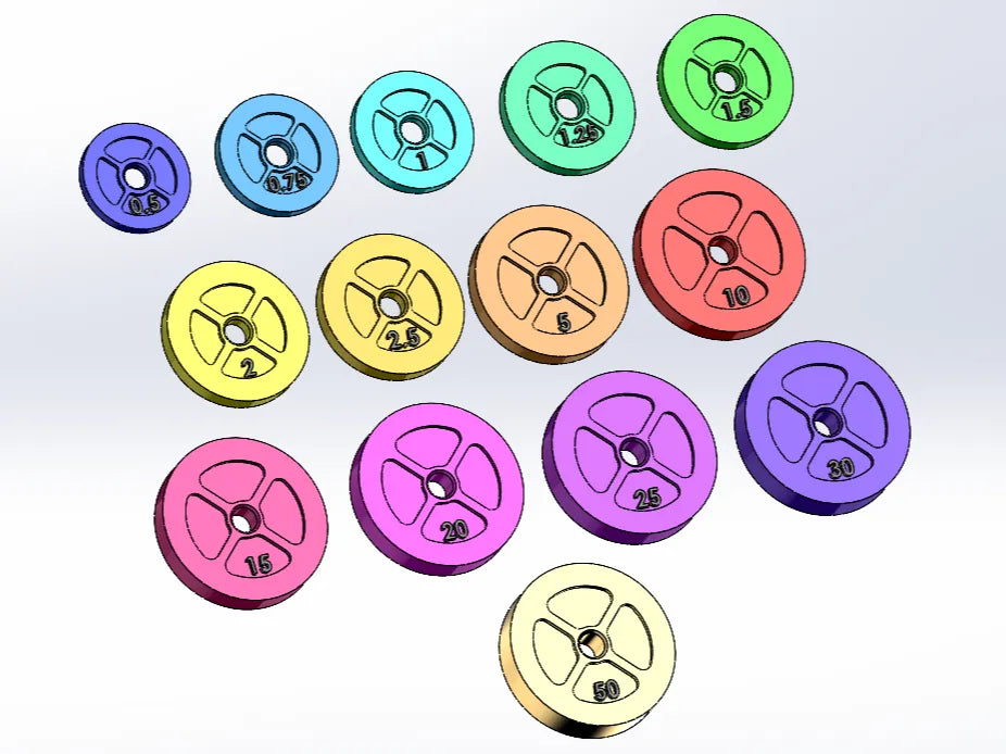 Plaques de Gym KG - Sport Print