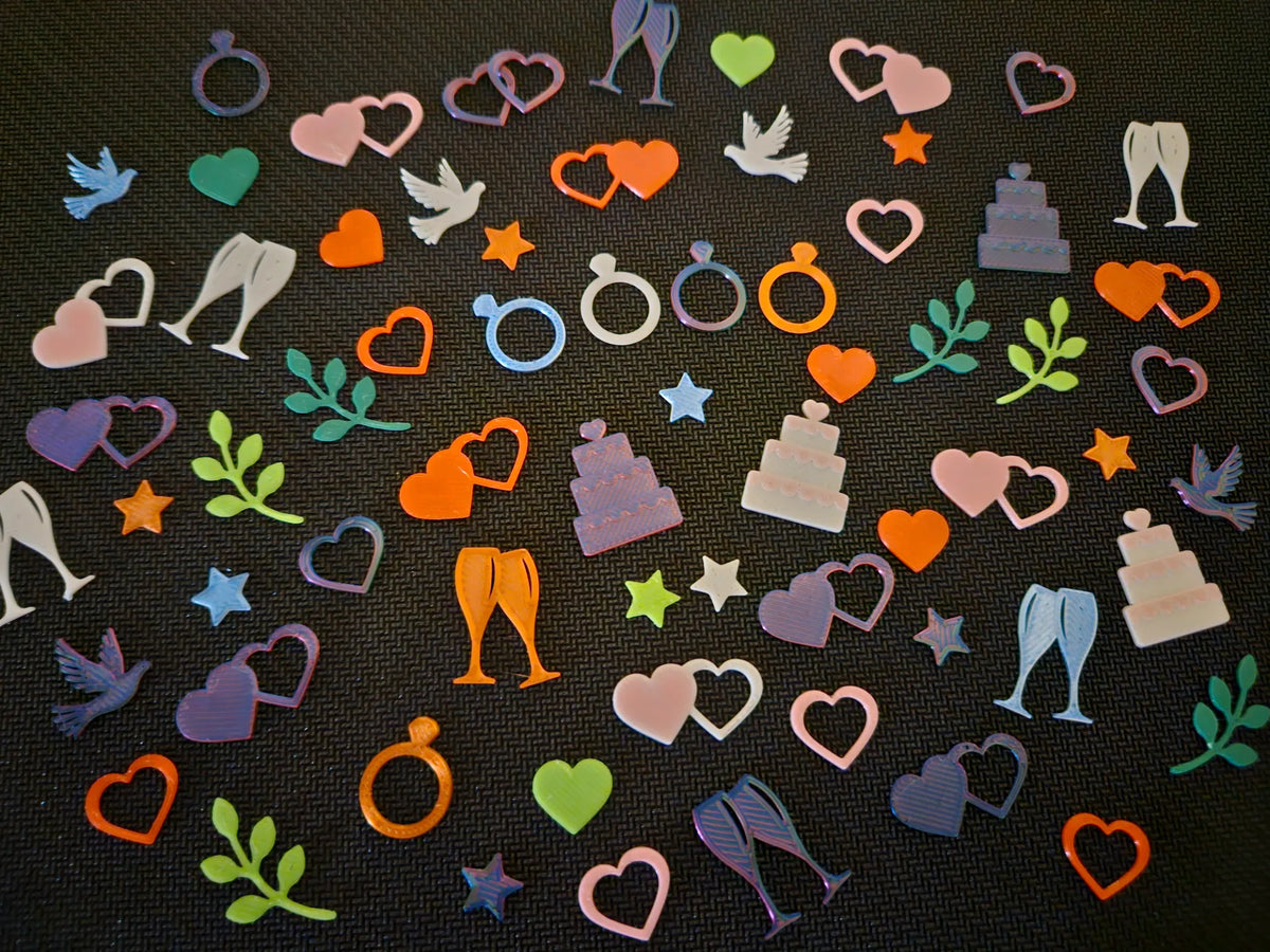Confettis de mariage - Fêtes Print