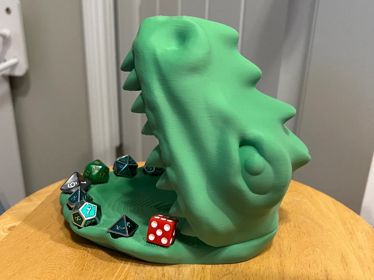 Porte-dés et plateau de dragon Dnd - Geek Print