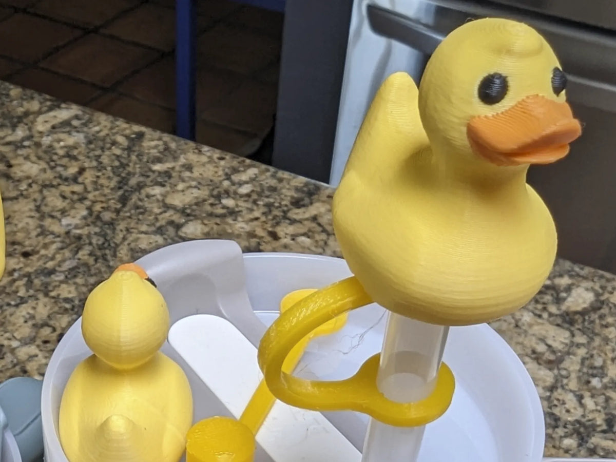 Bouchon de paille de canard en caoutchouc pour gobelet Stanley - Bébé Print