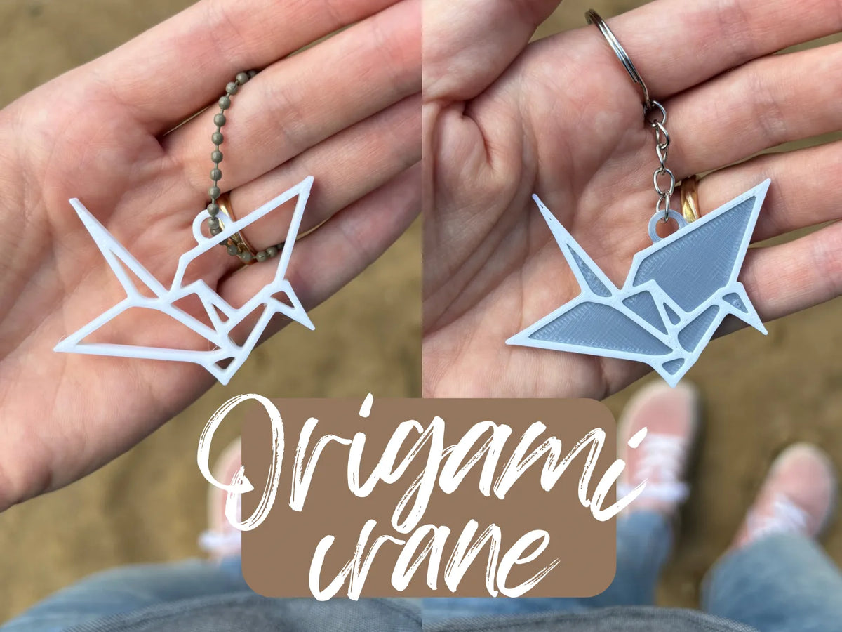 Grue en papier origami (cadeau de mariage / faveur) - Fêtes Print