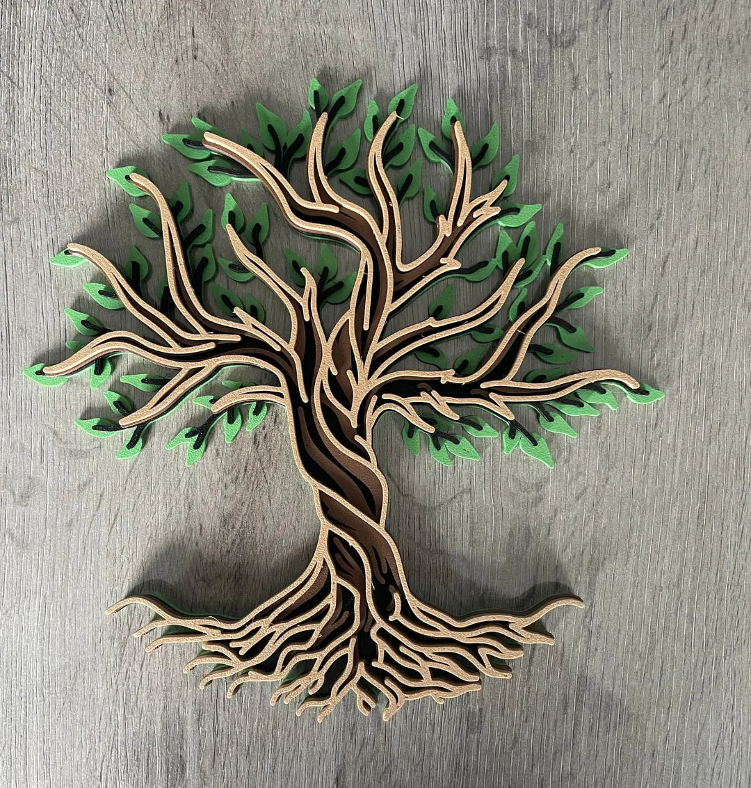 Arbre de vie Tree of life Art 3D - Art Print