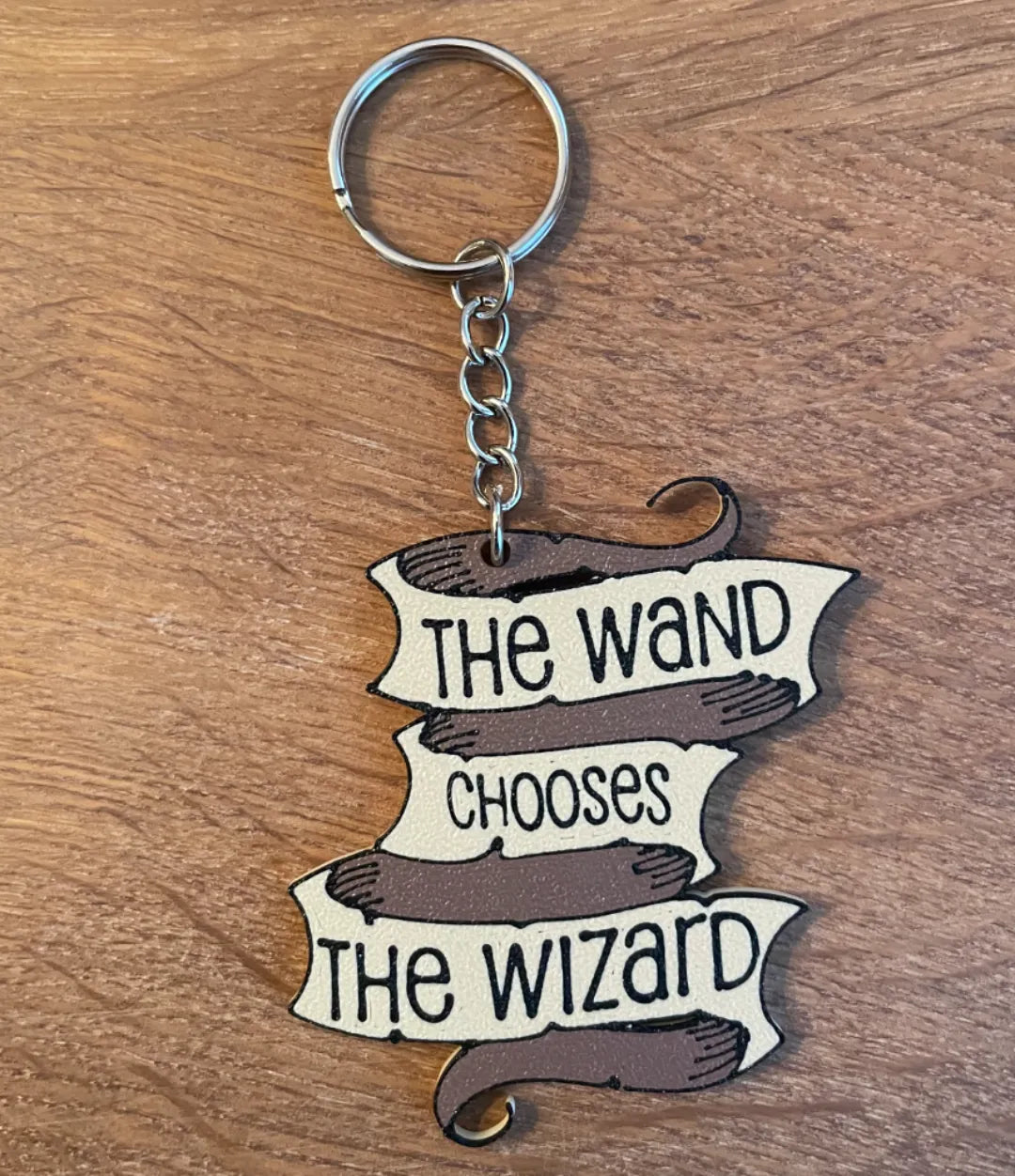 Porte-clés baguette choisit le sorcier / Harry Potter / Cadeau - Cosplay Print