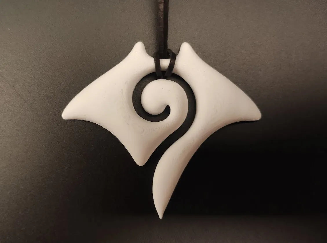Pendentif Raie Manta - Bijoux Print