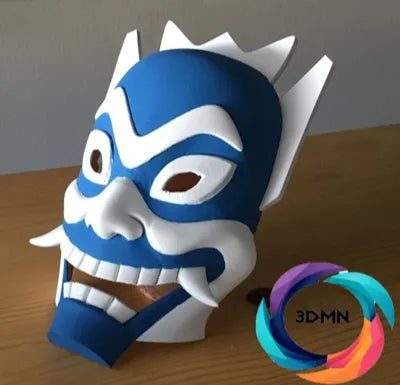 Masque de l'Esprit Bleu - Avatar Le Dernier Maître de l'Air - Cosplay Print