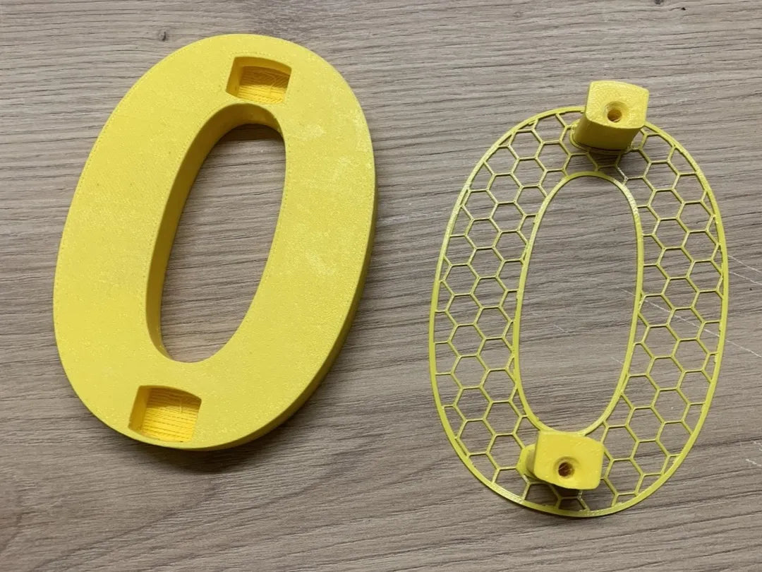 Numéro de maison + gabarit de perçage, Hausnummer - NFC Print