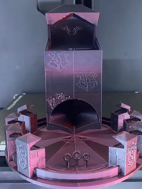 Tour de dés - Terrain de Quidditch - Geek Print