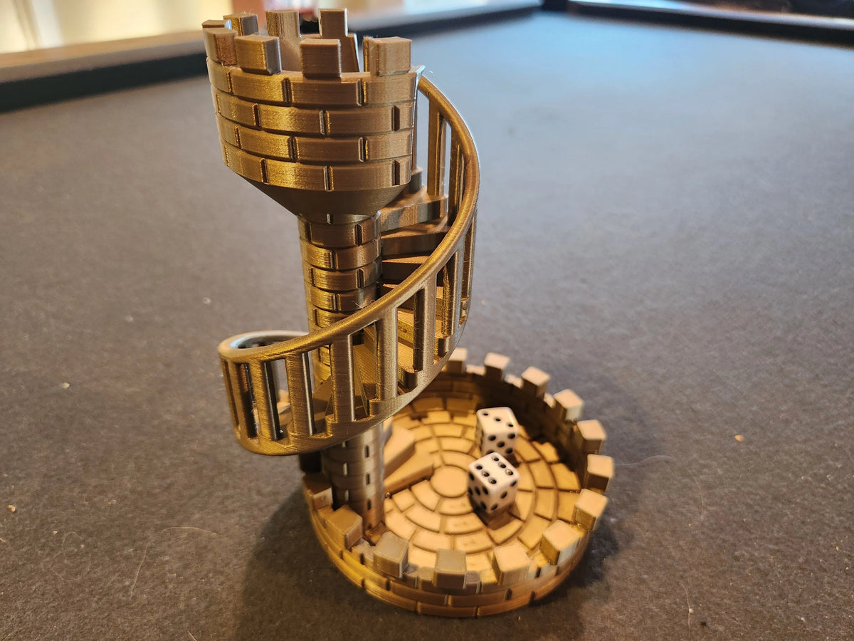 Tour de dés Château Escaliers - Jeux Print