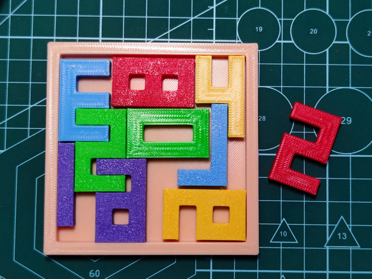 Jeux de puzzle numérique/tangram - Jeux Print