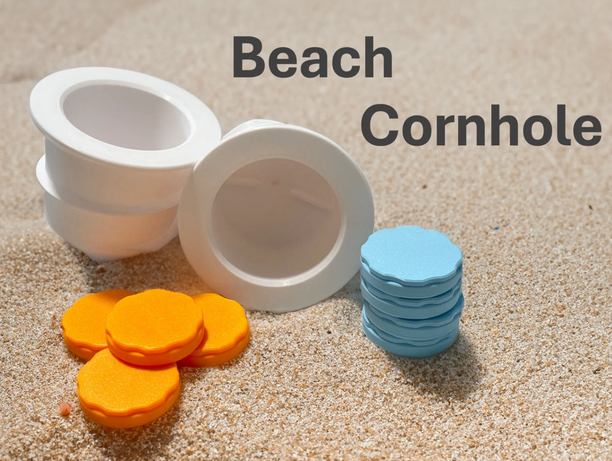 Jeu de Cornhole - Édition Plage - Outdoor Print