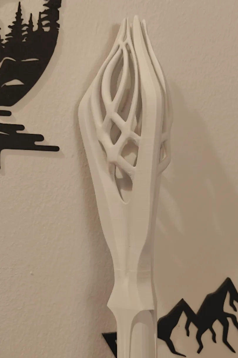 Le bâton de Gandalf le Blanc - Entrelacement - Cosplay Print